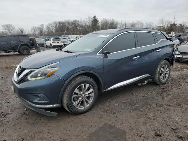 5N1AZ2MH3JN127265 2018 NISSAN MURANO - Image 1
