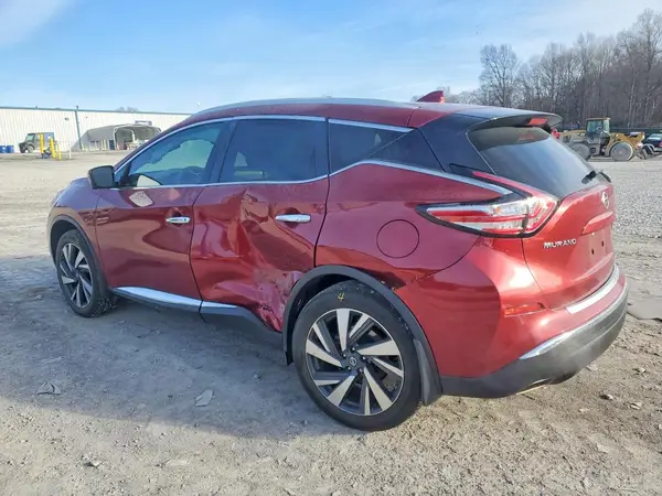5N1AZ2MH3JN192620 2018 NISSAN MURANO - Image 2