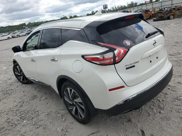 5N1AZ2MH4HN116222 2017 NISSAN MURANO - Image 2