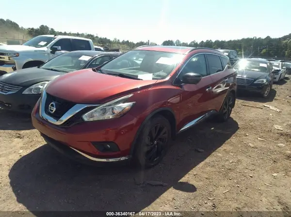 5N1AZ2MH5HN147883 2017 NISSAN MURANO - Image 2