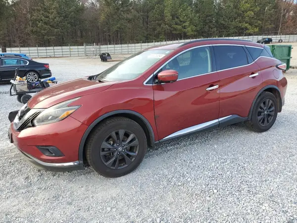 5N1AZ2MH5JN138591 2018 NISSAN MURANO - Image 1