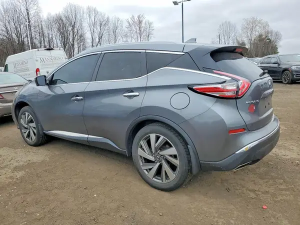 5N1AZ2MH6JN130905 2018 NISSAN MURANO - Image 2
