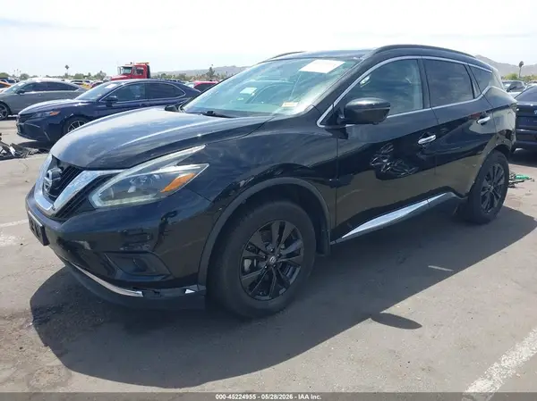 5N1AZ2MH6JN163936 2018 NISSAN MURANO - Image 2