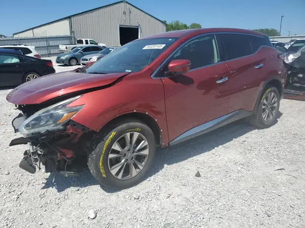 5N1AZ2MH6JN195463 2018 NISSAN MURANO - Image 1