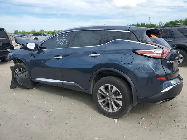 5N1AZ2MH7HN132222 2017 NISSAN MURANO - Image 2