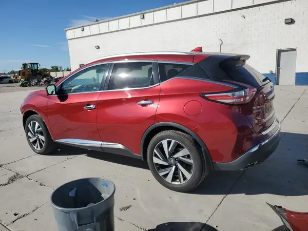 5N1AZ2MH7HN186216 2017 NISSAN MURANO - Image 2