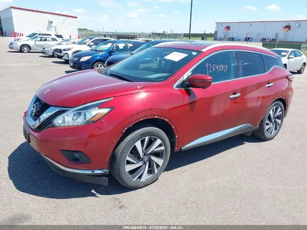 5N1AZ2MH7HN190069 2017 NISSAN MURANO - Image 2