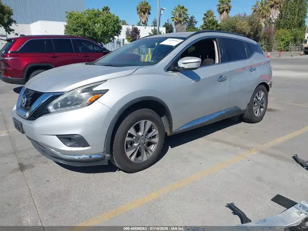 5N1AZ2MH7JN131769 2018 NISSAN MURANO - Image 2