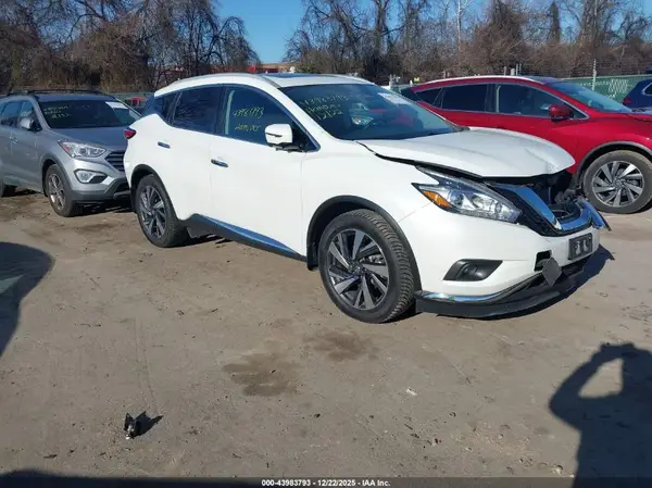 5N1AZ2MH7JN176713 2018 NISSAN MURANO - Image 1