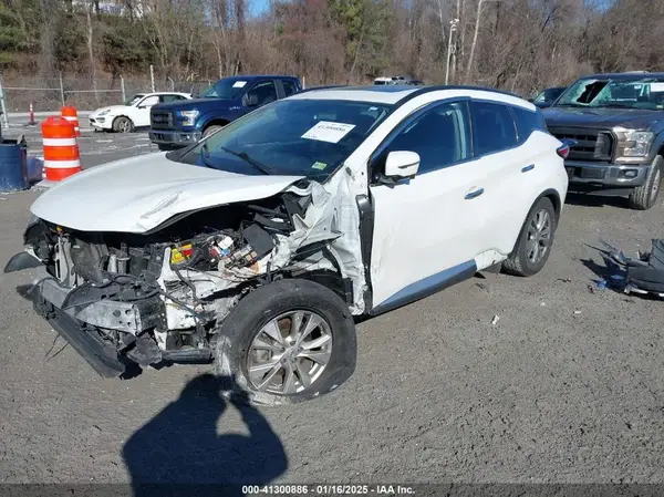 5N1AZ2MH7JN199988 2018 NISSAN MURANO - Image 2