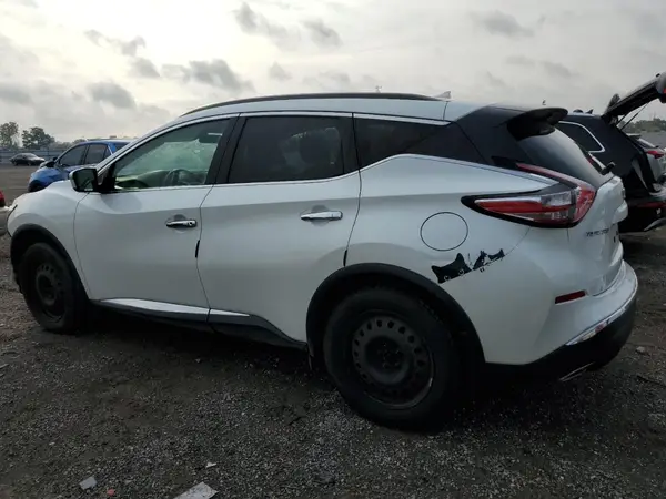 5N1AZ2MH8GN100748 2016 NISSAN MURANO - Image 2