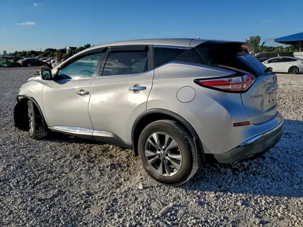 5N1AZ2MH8GN130798 2016 NISSAN MURANO - Image 2