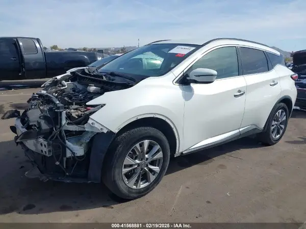 5N1AZ2MH8JN119775 2018 NISSAN MURANO - Image 2