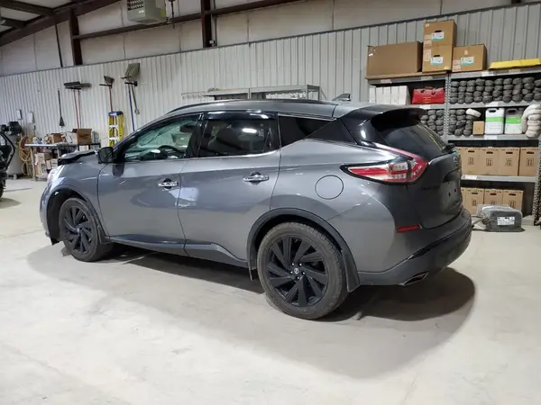 5N1AZ2MH8JN130789 2018 NISSAN MURANO - Image 2