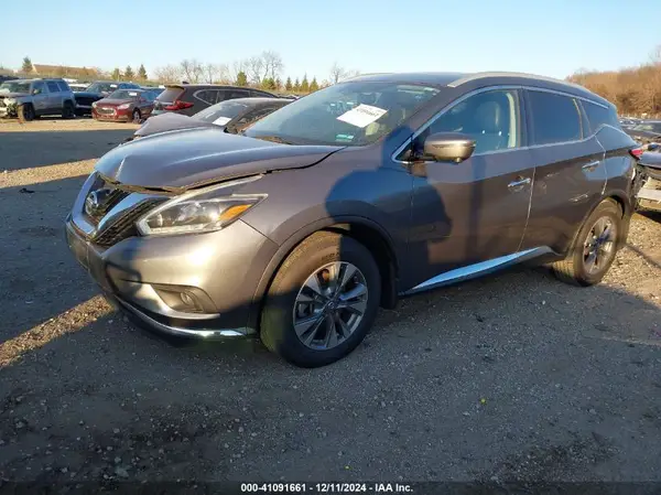 5N1AZ2MH8JN149441 2018 NISSAN MURANO - Image 2