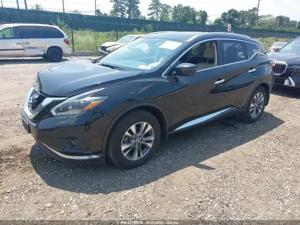 5N1AZ2MH8JN165686 2018 NISSAN MURANO - Image 2