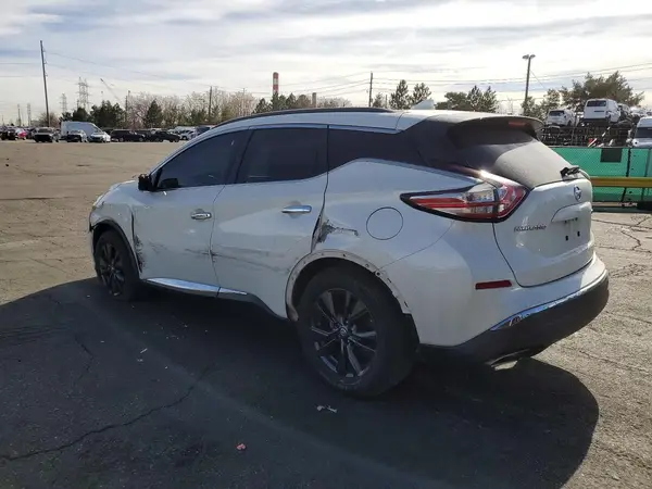 5N1AZ2MH8JN185274 2018 NISSAN MURANO - Image 2