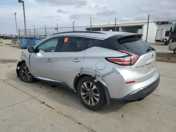5N1AZ2MH9GN122595 2016 NISSAN MURANO - Image 2