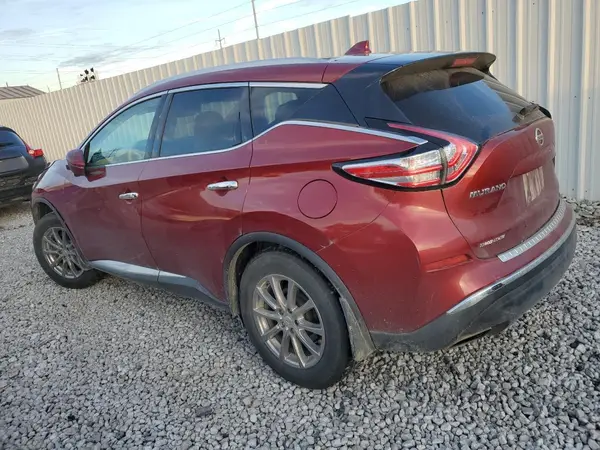 5N1AZ2MH9GN160005 2016 NISSAN MURANO - Image 2