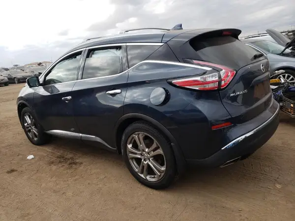 5N1AZ2MH9GN162160 2016 NISSAN MURANO - Image 2
