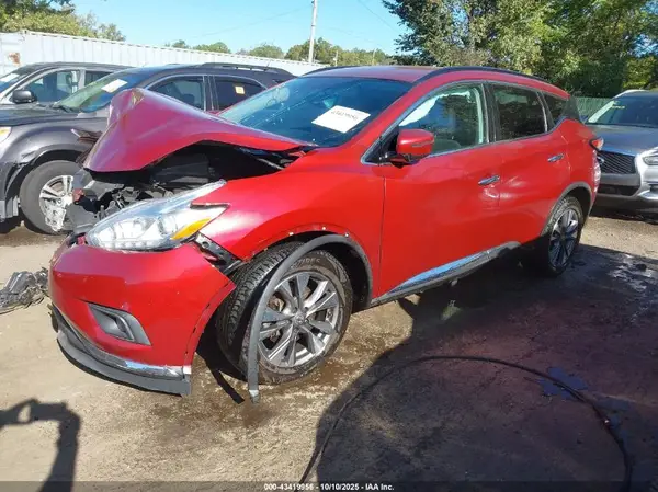 5N1AZ2MH9HN105796 2017 NISSAN MURANO - Image 2