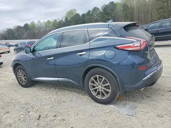 5N1AZ2MH9HN190459 2017 NISSAN MURANO - Image 2