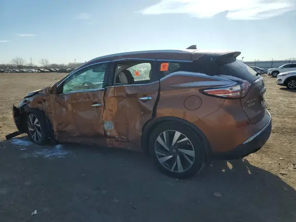 5N1AZ2MH9JN106338 2018 NISSAN MURANO - Image 2