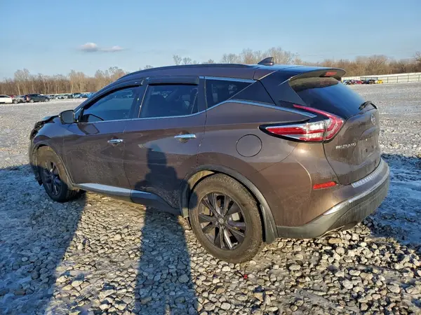 5N1AZ2MH9JN113838 2018 NISSAN MURANO - Image 2