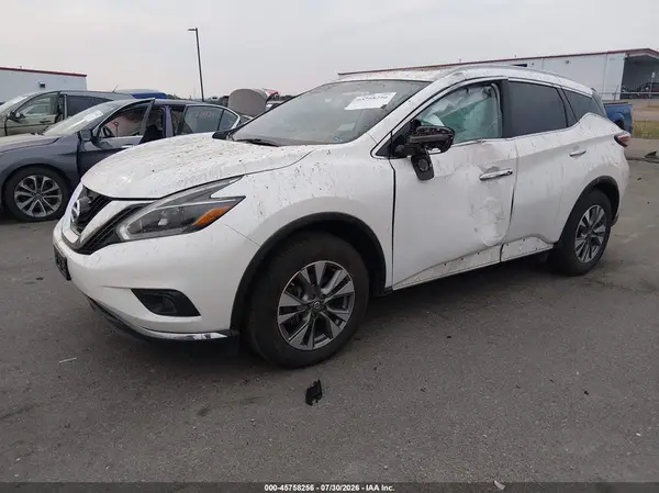 5N1AZ2MH9JN190922 2018 NISSAN MURANO - Image 2