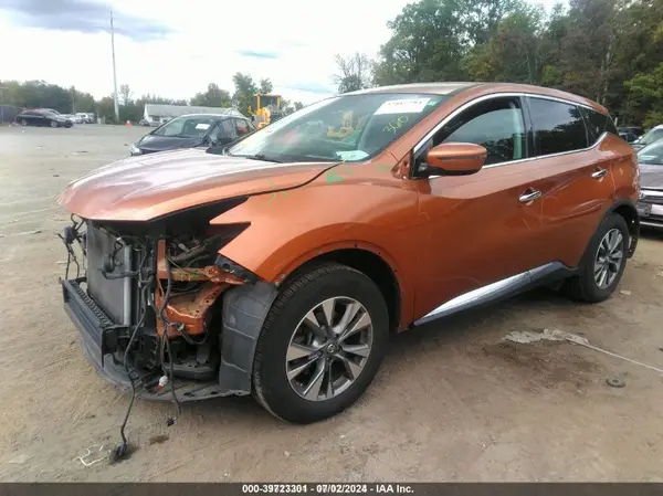 5N1AZ2MHXGN112769 2016 NISSAN MURANO - Image 2