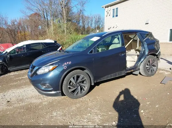 5N1AZ2MHXHN142226 2017 NISSAN MURANO - Image 2