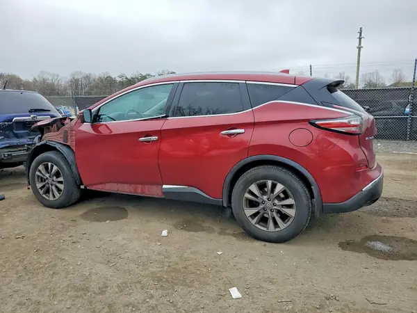 5N1AZ2MHXHN191054 2017 NISSAN MURANO - Image 2