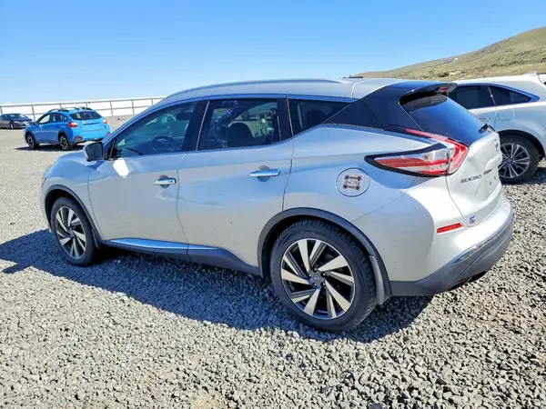 5N1AZ2MHXJN102668 2018 NISSAN MURANO - Image 2