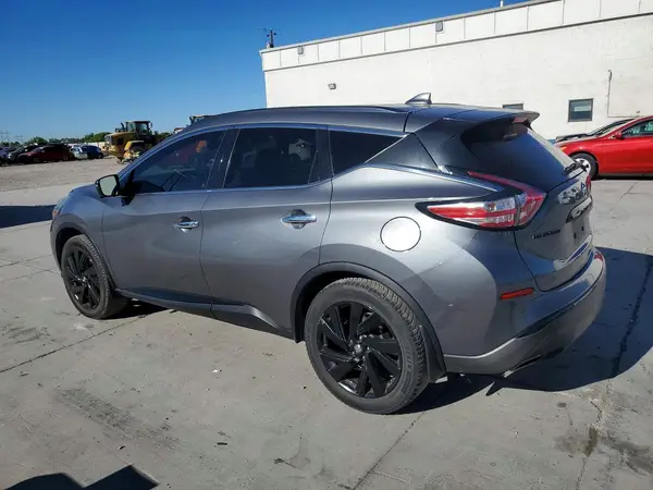 5N1AZ2MHXJN129739 2018 NISSAN MURANO - Image 2