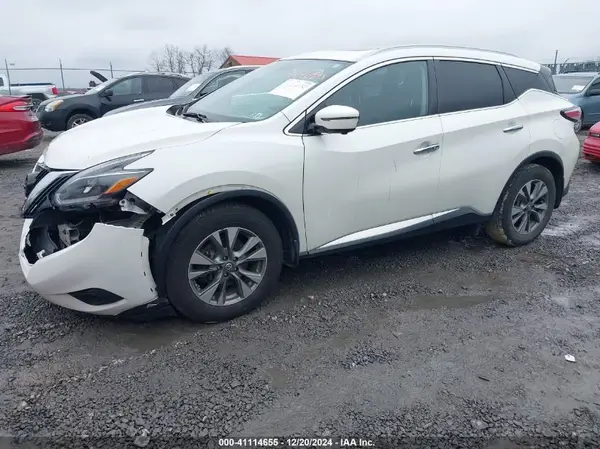 5N1AZ2MHXJN154317 2018 NISSAN MURANO - Image 2