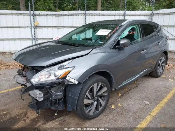5N1AZ2MHXJN170856 2018 NISSAN MURANO - Image 2