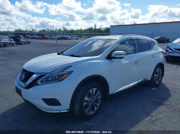 5N1AZ2MHXJN195286 2018 NISSAN MURANO - Image 2