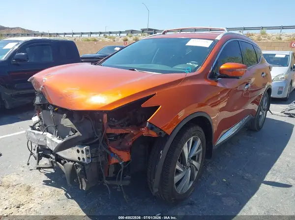 5N1AZ2MJ0KN160809 2019 NISSAN MURANO - Image 2