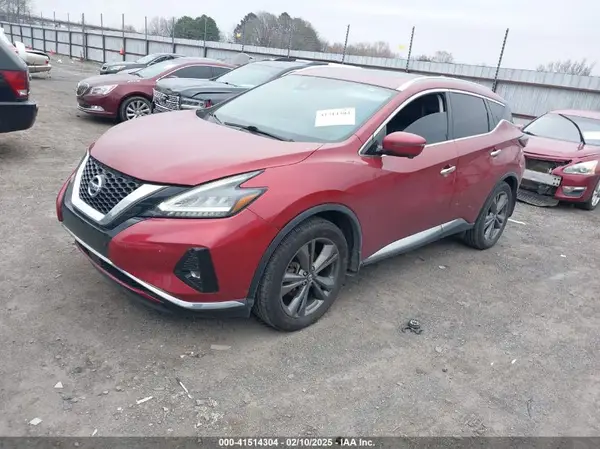 5N1AZ2MJ9KN141725 2019 NISSAN MURANO - Image 2