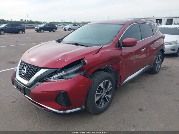5N1AZ2MS3KN142376 2019 NISSAN MURANO - Image 2