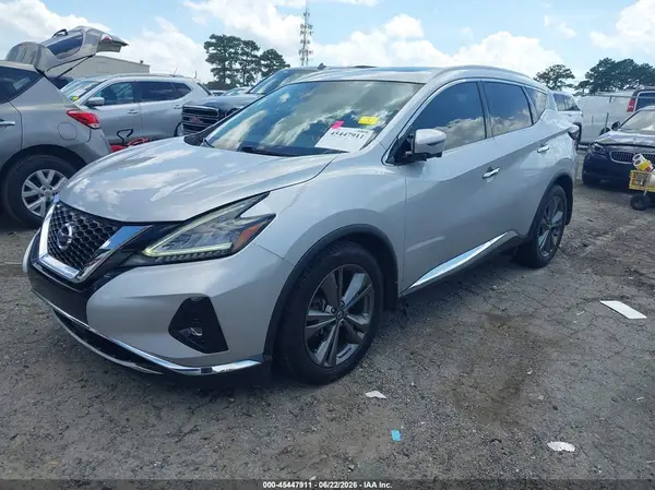5N1AZ2MS3KN150588 2019 NISSAN MURANO - Image 2