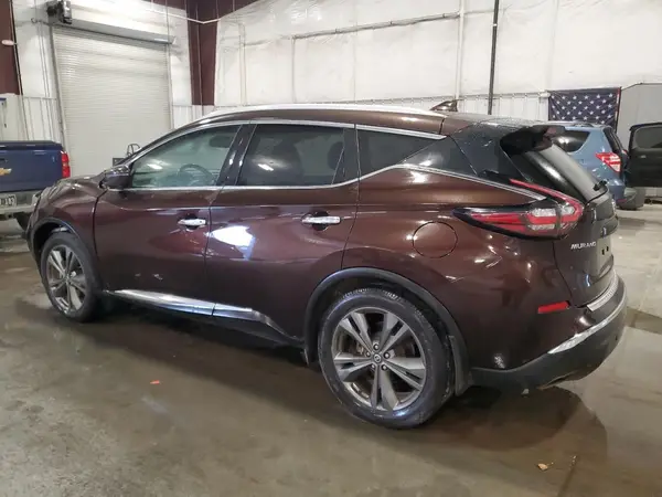 5N1AZ2MS6KN129511 2019 NISSAN MURANO - Image 2