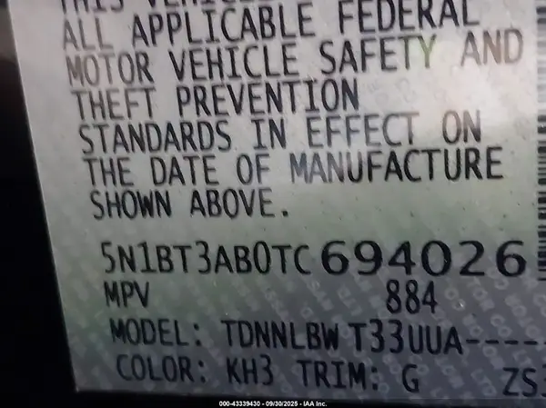 5N1BT3AB0TC694026 2026 NISSAN ROGUE - Image 5