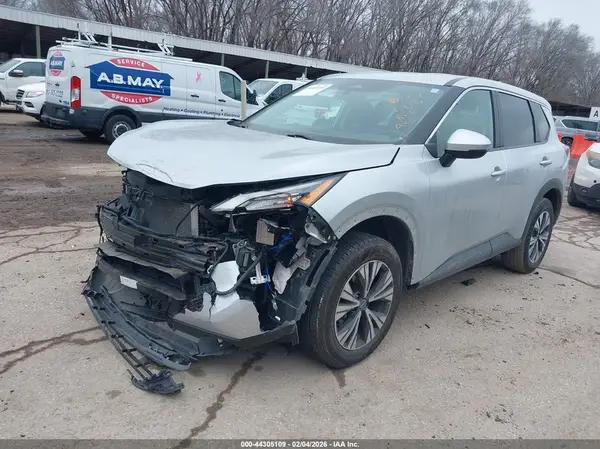 5N1BT3BB3NC672961 2022 NISSAN ROGUE - Image 2