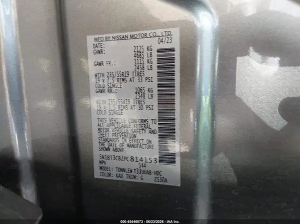5N1BT3CB2PC814153 2023 NISSAN ROGUE - Image 8