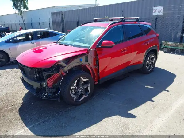 5NMJCCAE2NH095465 2022 HYUNDAI TUCSON - Image 2