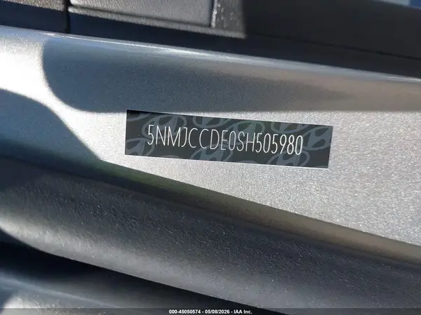 5NMJCCDE0SH505980 2025 HYUNDAI TUCSON - Image 8