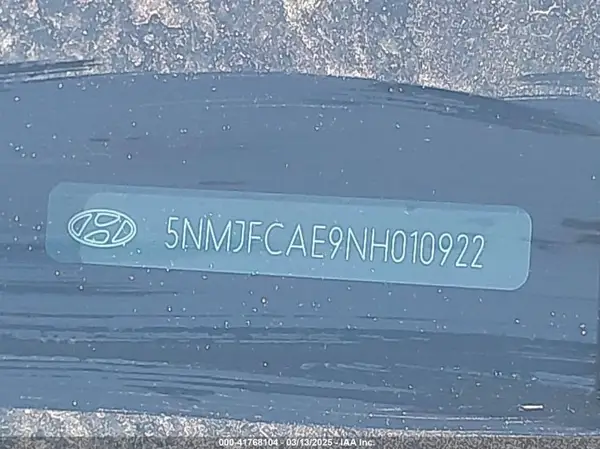 5NMJFCAE9NH010922 2022 HYUNDAI TUCSON - Image 8