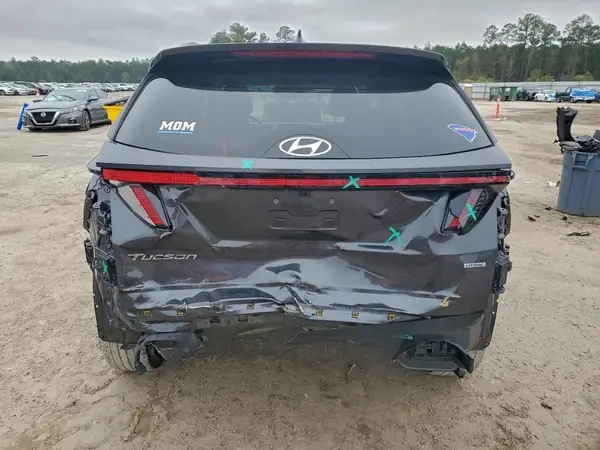 2024 HYUNDAI TUCSON COPART lot 96069225 auction photo 6