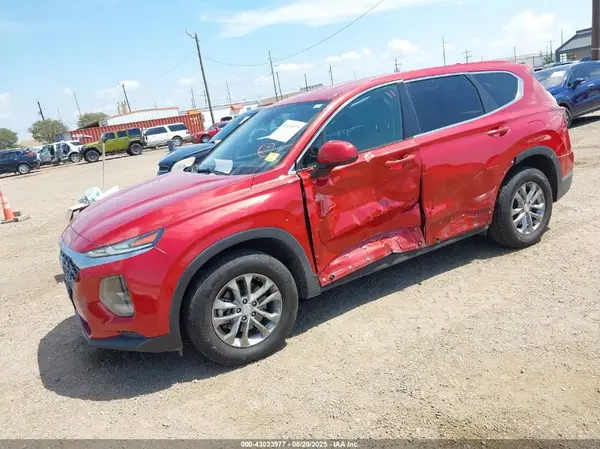 5NMS23AD5KH088536 2019 HYUNDAI SANTA FE - Image 2